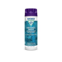 Impregnat do odzieży Nikwax Softshell Proof Wash-In 300 ml. Biała buty zimowe męskie Nikwax, bez wzorów, z softshellu, bez obcasa, bez zapięcia. Za 46.00 zł.