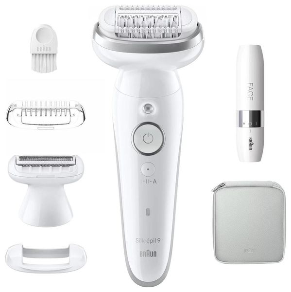 Braun Silk-épil 9 9-341 biało-srebrny. Depilatory BRAUN. Za 599.00 zł.