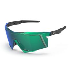 Sportowe okulary przeciwsłoneczne Aerostorm Zielone z powłoką lustrzaną. Zielone okulary przeciwsłoneczne damskie SCICON SPORTS. Za 652.65 zł.