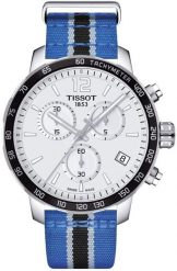 Zegarek Tissot Zegarek Męski Tissot T095.417.17.037.26 Srebrzysty ( 42 mm). Zegarki męskie TISSOT, bez wzorów. Za 1,304.08 zł.