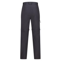 Spodnie modułowe Regatta Travel Light Packaway. Szare eleganckie spodnie męskie Regatta, bez wzorów, eleganckie. Za 129.99 zł.