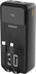 Dudao K15MAX 30000 mAh PD 22.5W czarny. Czarne powerbanki . Za 109.00 zł.