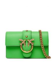 PINKO Torebka Love One Micro C . AI 24-25 PCPL 100064 A0F1 Zielony. Zielone torebki do ręki damskie Pinko, bez wzorów, ze skóry, bez dodatków. Za 749.99 zł.
