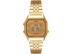 Casio A168WG-9WDF zegarek Zegarek z bransoletką Elektroniczny Złoto. Żółte, cyfrowe zegarki sportowe Casio, bez wzorów, złote. Za 263.99 zł.
