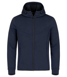 Clique Kurtka z kapturem Hayden w tkaninie air-layer Dark Navy. Niebieskie kurtki męskie CLIQUE, m, bez wzorów, z elastanu, z kapturem. Za 248.38 zł.