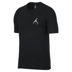 Koszulka sportowa męska Nike Air Jordan Jumpman Embroidered Tee. Czarne koszulki sportowe męskie Jordan, m, bez wzorów, bez ramiączek. Za 219.00 zł.