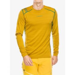 Bluza termoaktywna męska La Sportiva Tour Long Sleeve. Niebieskie bluzy męskie La Sportiva, na zimę, m, bez wzorów, sportowe, bez ramiączek, bez kaptura. Za 293.99 zł.