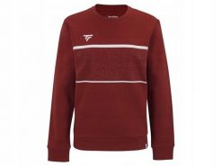 Bluza damska lifestyle Tecnifibre Team Sweater. Czerwone bluzy damskie TECNIFIBRE, xl, bez wzorów, z bawełny, bez ramiączek, bez kaptura. Za 199.00 zł.