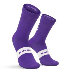Skarpetki rowerowe Kolarstwo Siroko S1 Purple. Fioletowe skarpety męskie SIROKO, bez wzorów, z elastanu. Za 67.00 zł.