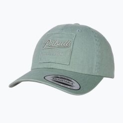 Czapka z daszkiem Pitbull Snapback Seabridge Classic Low Profile. Zielone czapki damskie PITBULL, bez wzorów, z bawełny, klasyczne. Za 109.99 zł.
