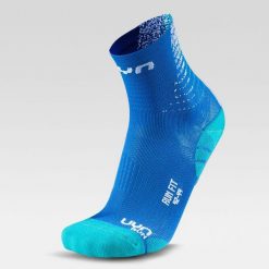 Skarpety do biegania męskie Uyn Run Fit Socks Blue. Niebieskie skarpety męskie UYN, bez wzorów. Za 69.99 zł.