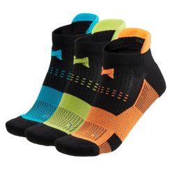 Skarpety do tenisówek fitness - Uniseks - Multi Czarny - 3 pary. Czarne skarpetki damskie Xtreme, bez wzorów, z elastanu. Za 134.79 zł.