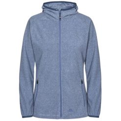 Bluza Polarowa Damska Jennings. Niebieskie bluzy damskie Trespass, na zimę, xl, bez wzorów, z polaru, sportowe, bez ramiączek, bez kaptura. Za 114.99 zł.
