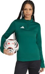 Adidas Bluza damska adidas Entrada 26 Training Top zielona KE9824 XS. Zielone bluzy damskie Adidas, xs, bez wzorów, bez ramiączek, bez kaptura. Za 193.31 zł.