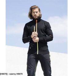 Ardon Męska bluza stretchowa stójka ARDONTOPLYRON wysoka jakość nie mnie się przyjemna w dotyku czarny H6670 4XL. Czarne bluzy męskie Ardon, m, bez wzorów, bez ramiączek, bez kaptura. Za 205.75 zł.