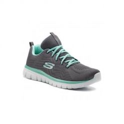 Buty treningowe damskie Skechers Bobssquad Breeze Way. Niebieskie obuwie sportowe damskie Skechers, bez wzorów, z gumy, bez zapięcia, trekkingowe, Skechers Sport. Za 249.99 zł.