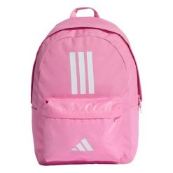 Plecak Classic Back-to-School 3-Stripes. Białe plecaki męskie Adidas, bez wzorów, z materiału, sportowe. Za 119.00 zł.