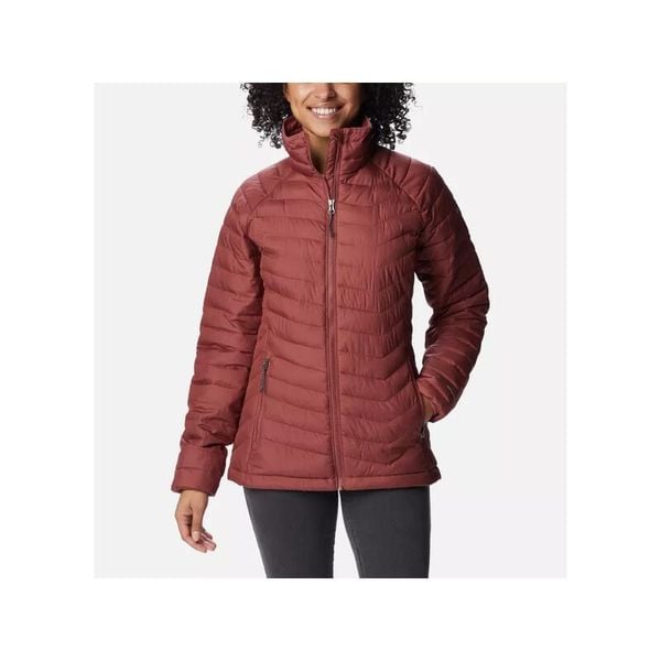 Kurtka uniwersalna damska Columbia Powder Lite. Czerwone kurtki sportowe damskie Columbia, na zimę, s, bez wzorów, z syntetyku, bez ramiączek, bez kaptura, narciarskie. Za 349.00 zł.