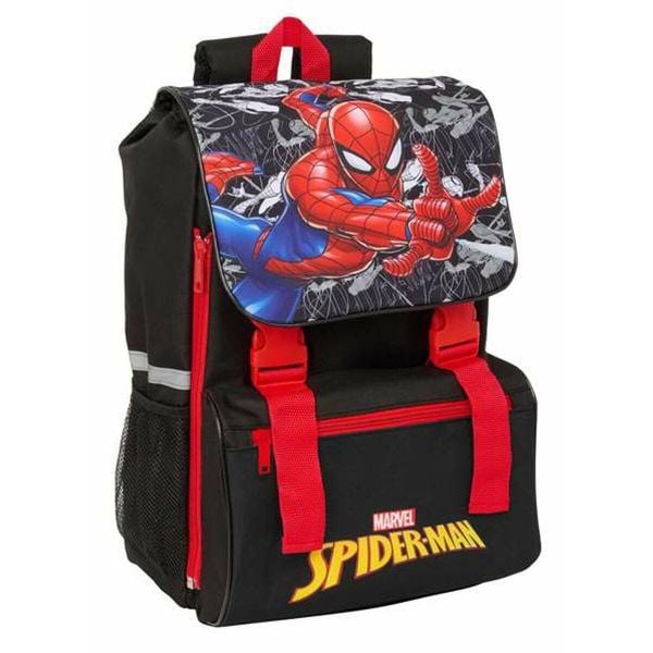 Plecak szkolny SPIDERMAN Czerwony. Czerwone plecaki męskie SPIDERMAN, bez wzorów, biznesowe. Za 127.95 zł.