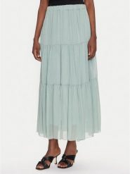 Dixie Spódnica maxi G207W007A Zielony Regular Fit. Zielone spódnice damskie Dixie, s, bez wzorów, z jedwabiu, maxi. Za 319.99 zł.