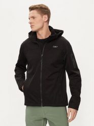 CMP Kurtka przeciwdeszczowa 39A5027 Czarny Regular Fit. Czarne kurtki sportowe męskie CMP, m, bez wzorów, z syntetyku, bez kaptura, outdoorowe. Za 329.99 zł.