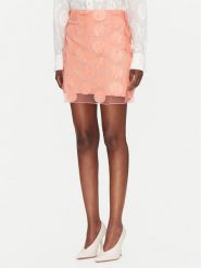 Bruuns Bazaar Spódnica mini Joannas BBW4545 Koralowy Regular Fit. Pomarańczowe spódnice damskie Bruuns Bazaar, bez wzorów, z syntetyku, mini. Za 469.99 zł.