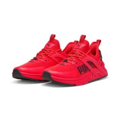 Puma Buty Pacer+ 39524003. Czerwone buty sportowe męskie Puma, bez wzorów, bez zapięcia, do biegania. W wyprzedaży za 239.00 zł.