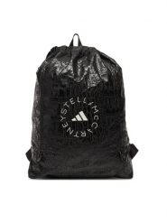 Adidas by Stella McCartney Worek Gymsack Croc AOP Shine JY4205 Czarny. Czarne torebki do ręki damskie adidas by Stella McCartney, bez wzorów, z materiału, bez dodatków. Za 479.99 zł.