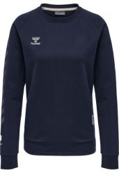 Damska bluza bawełniana Hummel Move Grid. Niebieskie bluzy damskie Hummel, na wiosnę, xl, bez wzorów, z bawełny, klasyczne, bez ramiączek, bez kaptura. Za 238.00 zł.