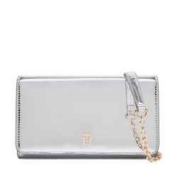Torebka Tommy Hilfiger. Szare torebki do ręki damskie Tommy Hilfiger, bez wzorów, bez dodatków. Za 339.99 zł.