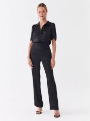 Zadig & Voltaire Kombinezon Calliope WWJU00027 Czarny Regular Fit. Czarne sukienki damskie Zadig & Voltaire, m, bez wzorów, z syntetyku, bez kołnierzyka, bez ramiączek. Za 1,709.00 zł.