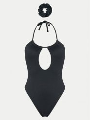 Calvin Klein Swimwear Strój kąpielowy KW0KW02725 Czarny. Czarne stroje kąpielowe damskie Calvin Klein Swimwear, m, bez wzorów, z syntetyku. Za 249.99 zł.