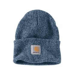 Czapka zimowa Carhartt Acrylic Watch Hat. Niebieskie czapki damskie Carhartt, na zimę, bez wzorów, sportowe. Za 82.00 zł.