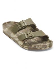 Sandały dla Mężczyzn EMBARK. Zielone sandały męskie Quiksilver, bez wzorów, z materiału, bez zapięcia. Za 168.95 zł.
