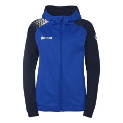 Bluza damska z kapturem Kempa Ambition 28. Niebieskie bluzy damskie Kempa, bez wzorów, sportowe, bez ramiączek, z kapturem. Za 271.50 zł.