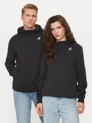 K-Way Bluza Le Vrai Durance K3123QW Czarny Regular Fit. Czarne bluzy męskie K-Way, l, bez wzorów, z syntetyku, bez ramiączek, bez kaptura. Za 309.99 zł.