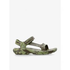 Sandały męskie Teva Hurricane Drift Huemix. Zielone sandały męskie Teva, bez wzorów, sportowe, bez zapięcia. Za 119.99 zł.