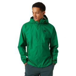 Kurtka w góry męska Helly Hansen Loke. Zielone kurtki męskie Helly Hansen, l, bez wzorów, z syntetyku, klasyczne, z kapturem. Za 672.00 zł.