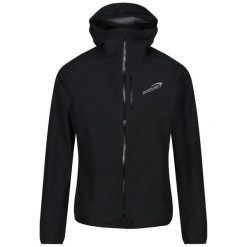 Kurtka sportowa męska Stormshell FZ V2 W Jacket. Czarne kurtki sportowe męskie Inov-8, m, bez wzorów, z poliamidu, bez kaptura. Za 497.99 zł.