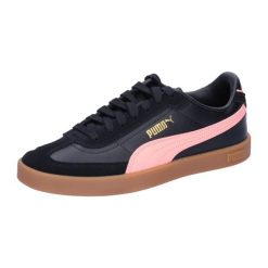 Buty do chodzenia damskie Puma Club Ii Era. Czarne obuwie sportowe damskie Puma, bez wzorów, z materiału, bez zapięcia, trekkingowe. Za 259.99 zł.