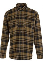 Koszula flanelowa Whistler Checked. Czarne koszule męskie Whistler, l, bez wzorów, z bawełny, biznesowe, bez kołnierzyka, bez ramiączek. Za 152.00 zł.