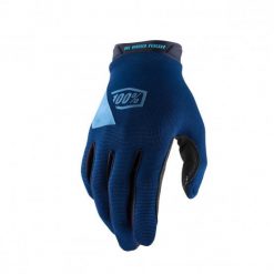 Rękawiczki rowerowe męskie 100% Ridecamp Gloves. Niebieskie rękawiczki męskie 100%, bez wzorów. Za 72.99 zł.