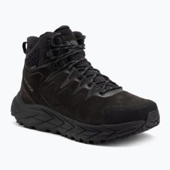 Buty trekkingowe męskie Karrimor Goshawk Mid. Czarne trekkingi męskie Karrimor, z gumy, przed kolano, bez zapięcia. Za 283.49 zł.