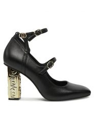 Liu Jo Czółenka Jennifer SF4155 P0062 Czarny. Czarne czółenka damskie Liu Jo, bez wzorów, ze skóry, bez obcasa, bez zapięcia. Za 679.99 zł.
