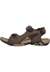 Sandały Whistler Tegale. Czarne sandały damskie Whistler, na lato, bez wzorów, z materiału, bez zapięcia. Za 134.99 zł.