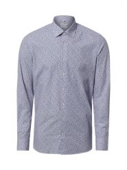 Olymp Level Five Koszula łatwa w prasowaniu Mężczyźni Slim Fit Bawełna niebieski|różowy|biały, 43. Białe koszule męskie OLYMP Level Five, m, bez wzorów, z bawełny, eleganckie, bez kołnierzyka, bez ramiączek. Za 329.95 zł.
