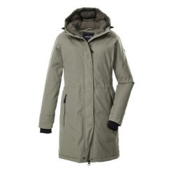 Parka damska z kapturem Killtec GW 22. Zielone parki damskie KILLTEC, na zimę, bez wzorów, z kapturem. Za 809.00 zł.