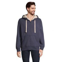 Kurtka Dla Dorosłych Unisex Sherpa Zapinana Na Zamek Błyskawiczny. Niebieskie kurtki męskie SOL'S, s, bez wzorów, sportowe, bez kaptura. Za 263.99 zł.