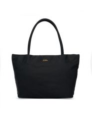 Tommy Hilfiger Torebka Th Marina Hobo/Tote Nylon AW0AW18862 Czarny. Czarne shopperki damskie Tommy Hilfiger, bez wzorów, z materiału, bez dodatków. Za 569.99 zł.