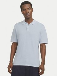 Jack & Jones Sweter George 12268281 Błękitny Relaxed Fit. Niebieskie swetry męskie Jack & Jones, m, bez wzorów, z bawełny, bez kołnierzyka, bez ramiączek. Za 129.99 zł.